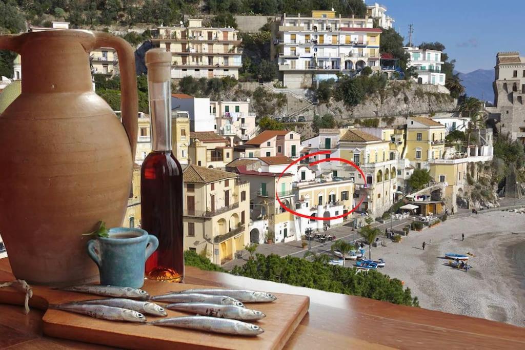 Casa Del Pozzo Sulla Spiaggia Cetara Exterior foto